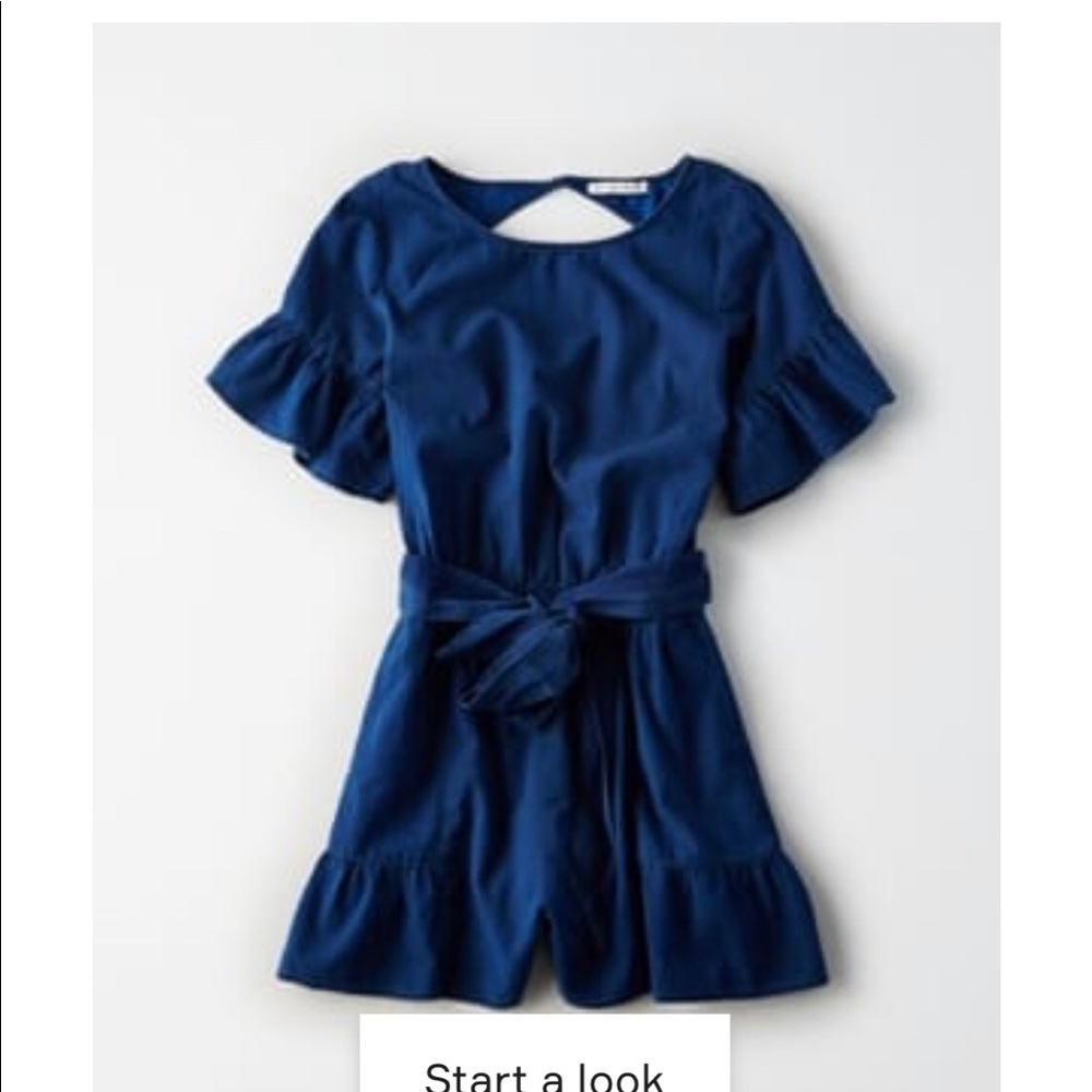 Ruffled AE Romper
